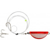 Morský Náväzec Westin Halibut Anti Twist Rig 550g Orange Flash