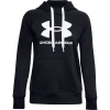 Under Armor Rival Fleece Logo Hoodie W 1356318 001 (66197) XS