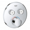GROHE SmartControl - Krytka podomietkovej batérie s 2 ventilmi, chróm 29145000