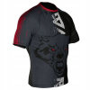 Kompresné Tričko RASHGUARD Pánske na Cvičenie MMA DBX Bushido veľ. M Vlk