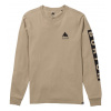 pánske tričko BURTON ELITE LS SUMMIT TAUPE/BLACK L