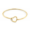 Tommy Hilfiger Pevný pozlátený náramok so srdiečkom Minimal Hearts 2780755