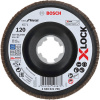 Bosch Vejárovitý kotúč X571 X-LOCK Best for Metal, plastová doska, prelis, 115 mm, P 120 2608621766
