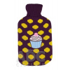 DEPAN Termofor ohrievacia fľaša s pleteným obalom MUFFIN, objem 2l, 1x1 ks