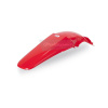 POLIS PLASTIC REAR FENDER, BLK/BLK
