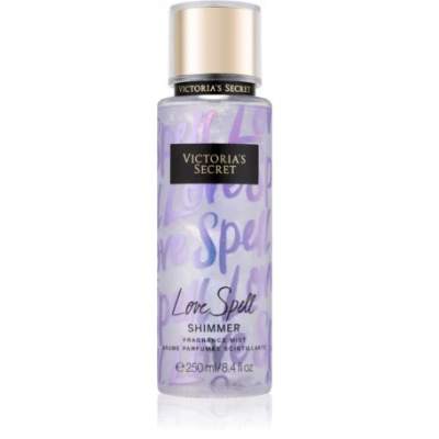 Victoria´s Secret Love Spell Shimmer, Telový sprej s trblietkami 250ml pre ženy