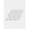 Ponožky Under Armour Essential No Show 6pk-WHT 100 L