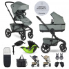 EASYWALKER Kočík kombinovaný Jimmey Thyme Green XXL RWS + KIDDY Evoluna i-size 2 + základňa