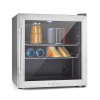 Klarstein Beersafe L, chladnička, 47 l, energet. trieda E, sklenené dvere, nehrdzavejúca oceľ (HEA-Beersafe-L)