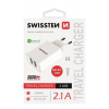 SWISSTEN, Sieťový adaptér, s microUSB káblom, 100-240V, 5V, 2100mA, nabíjanie mobilných telefónov a 22051000