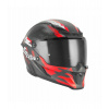 Přilba GOLIATH CUT´D, NOX EXKLUSIV (černá matná, červená) 2026 XL