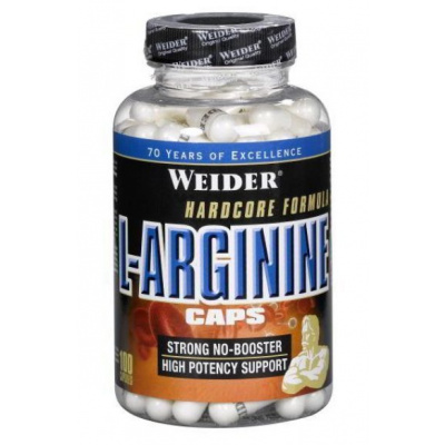 Weider L-Arginine Caps, 100 kapsúl