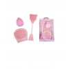 Kozmetická sada na tvár - ružová