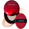 TIRTIR Mask Fit Red Cushion SPF 40 PA++ 15C Fair Porcelain Dlhotrvajúci make-up na tvár v hubke 18 g