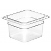 Nádoba Camwear GN 1/6 z polykarbonátu, Cambro, GN 1/6, 1,5L, Priehľadná, 162x176x(H)100mm