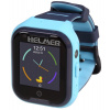 Detské hodinky HELMER LK 709 s GPS lokátorom/bodom. displej/ 4G/ IP67/ nano SIM/ videohovor/ fotografia/ Android a iOS/ modrá