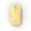 ACER Myš Wireless Mouse AMR130 Yellow - Dual mode 2.4GHz + BT 5.2, 4 tlačítka, 800/1200/1600 dpi, USB Polling rate 125Hz GP.MCE11.04B