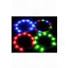 Obojok USB Visio Light LED nabíjací 70cm modrý KAR