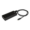 StarTech.com HB30C5A2CST hub USB 3.2 Gen 1 (3.1 Gen 1) Type-B 5000 Mbit/s Čierna (HB30C5A2CST)