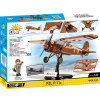 Cobi 5742 World War II Poľské stíhacie lietadlo PZL P.11c