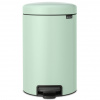 Brabantia Pedálový odpadkový kôš NEWICON 12 l, nefritovo zelený, oceľ