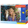 CASTORLAND Puzzle Princezná a kôň 300 dielikov