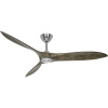 CasaFan ECO AIRSCREW 152 BN-GW stropný ventilátor, 28 W, (Ø x v) 1520 mm x 275 mm, chróm, 315220; 315220