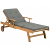 Biliani Deckchair Gray Wood (Vankúšový vankúš na záhradu)