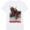 Tričko Deadpool - Deadpool Bullet Biela XXL