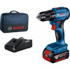 Bosch Akumulátorový vŕtací skrutkovač GSR 185-LI, taška, 1x aku 4,0 Ah 06019K3005