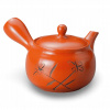 Keramická kanvica Kyusu hnedá var. Q 280 ml