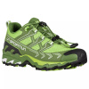LA SPORTIVA Detská treková obuv ULTRA RAPTOR II JR kale/lime green - zelená Veľkosť EU: 35
