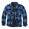 Brandit Lumber bunda, čierna+modrá - XL