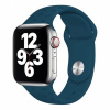 AppleKing silikónový remienok so vzorom labiek pre Apple Watch Ultra 49mm / 46mm / 45mm / 44mm / 42mm - tmavomodrý - možnosť vrátiť tovar ZADARMO do 30tich dní