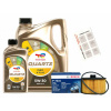 Filtr Bosch + olej Total 5w30 Ineo Nissan Qashqai III Townstar 1.3 Dig-T