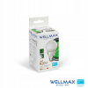 Žiarovka, žiarivka - Wellmax žiarovka Samsung E27 820LM 9W snímač pohybu (Wellmax žiarovka Samsung E27 820LM 9W snímač pohybu)