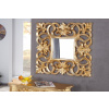 Bighome - Zrkadlo VENI 75x75 cm - zlatá