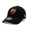 Kšiltovka New Era - Core Logo 9FORTY - Barcelona FC - Black velikost One Size (56-59 cm)