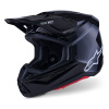 přilba SUPERTECH S-M7 SOLID, ALPINESTARS (černá, vel. M)