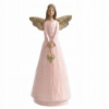 Anjel so srdcom 19cm PINK