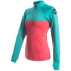 SENSOR COOLMAX THERMO dámská mikina zip korál/sea green - M