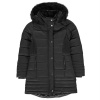Firetrap Junior Girls Winter Bubble Jacket Black 13 rokov