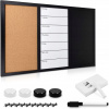 Tabuľa pre deti - Magnetic Kork Corial Board 3in1 70 x 50 (MAGNETICKÁ KORKOVÁ TABUĽA 3v1 70 x 50)