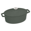 Berlingerhaus Pekáč litinový s poklicí 30 cm Matte Green Collection BH-6545