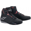 ALPINESTARS topánky SEKTOR WATERPROOF black/dark grey/fluo red - 45,5/12