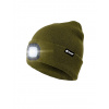 Holdcarp Čiapka LED Light USB Beanie Zelená