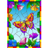 ENJOY Puzzle Křišťálový motýl 1000 dílků