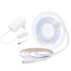Solight WM59-CW LED COB pásek, sada s adaptérem, vypínač, 5m, 8W/m, 800lm/m, studená bílá