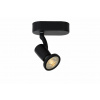 LUCIDE JASTER LED Spot GU10/5W incl 320LM Black 11903/05/30