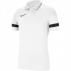 Detské tričko Nike Dri-FIT Academy 21 Polo SS biele CW6106 100 XS